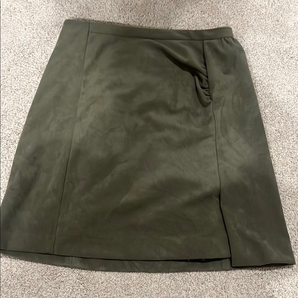 Anthropologie Olive Green Skirt - Picture 1 of 3